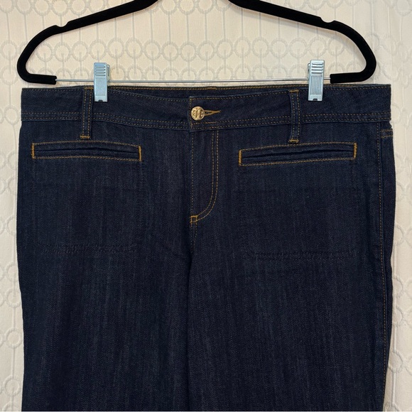 Women’s 32 Tory Burch Boot Cut Jeans - Picture 2 of 8